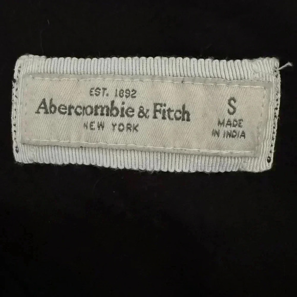 Abercrombie & Fitch Womens Mini Bell Sleeve Abstract Chiffon Boho Dress Sz S 4 - Picture 9 of 13